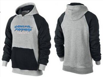 Carolina Panthers Critical Victory Pullover Hoodie Dark Grey & Blue