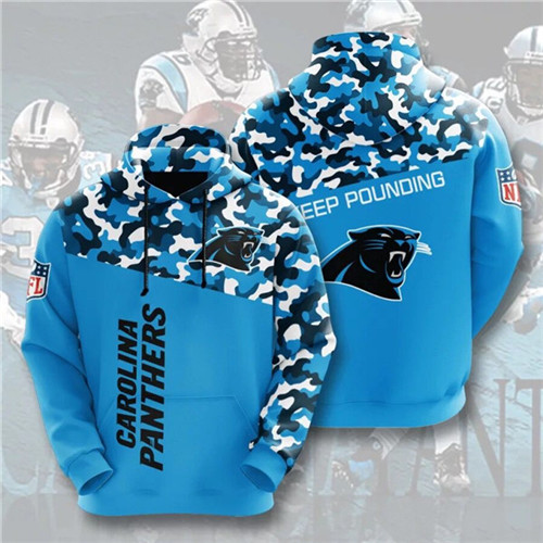 Carolina Panthers Hoodie  Blue
