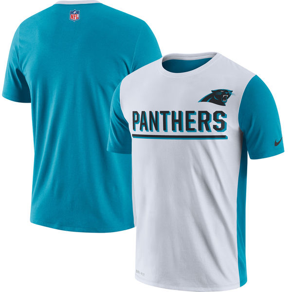 Carolina Panthers Nike Champ Drive 2.0 Performance T-Shirt White