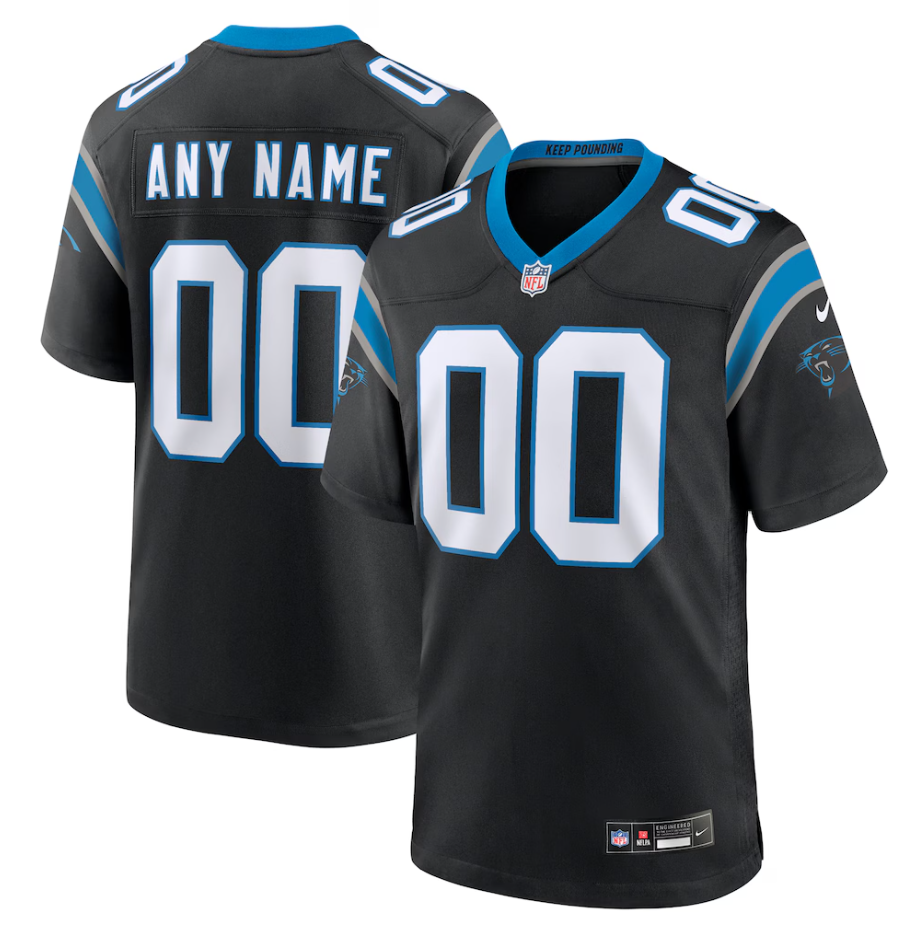 Carolina Panthers Nike Custom Game Jersey
