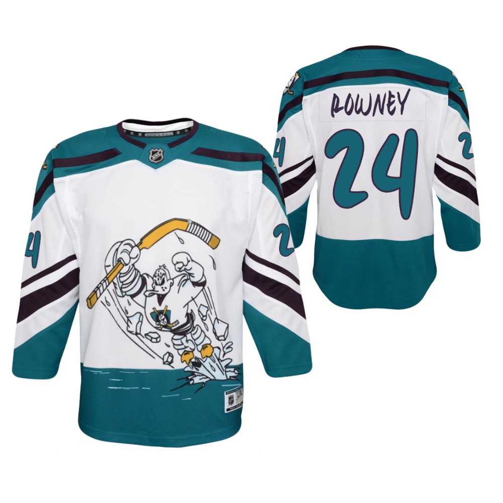 Carter Rowney Anaheim Ducks Special Edition White Youth Jersey