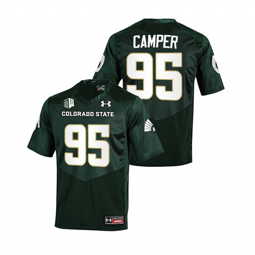 Cayden Camper Colorado State Rams Green 2022 College Football Jersey