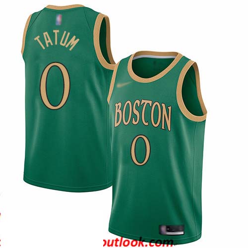Celtics #0 Jayson Tatum Green Basketball Swingman City Edition 2019 20 Jersey