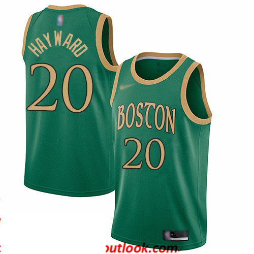 Celtics #20 Gordon Hayward Green Basketball Swingman City Edition 2019 20 Jersey