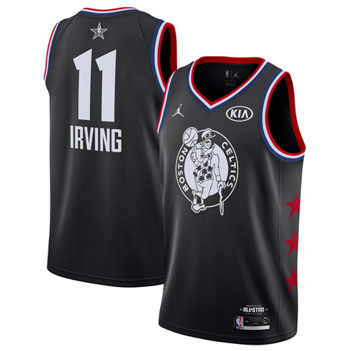 Celtics 11 Kyrie Irving Black 2019 NBA All-Star Game Jordan Brand Swingman Jersey