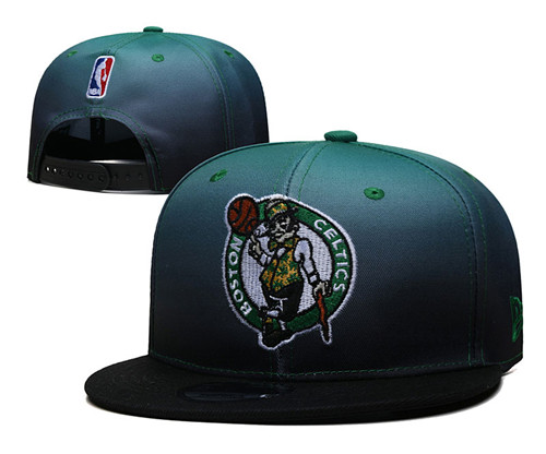 Celtics Black Snapback Hat  --YD