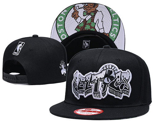 Celtics Team Logos Adjustable Hat 1