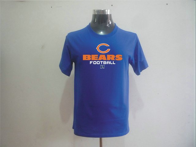 Chicago Bears Big & Tall Critical Victory T-Shirt Blue