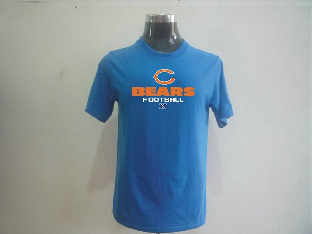 Chicago Bears Big & Tall Critical Victory T-Shirt L.blue