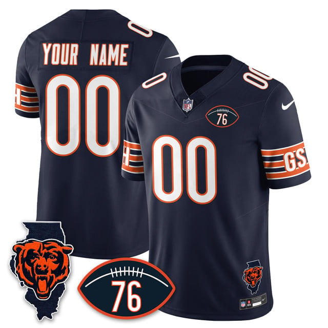 Chicago Bears Honor Steve McMichael Custom Jersey