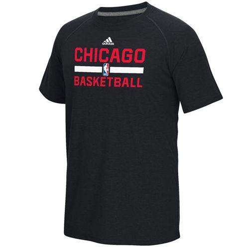 Chicago Bulls Adidas On-Court Climalite Ultimate T-Shirt Black