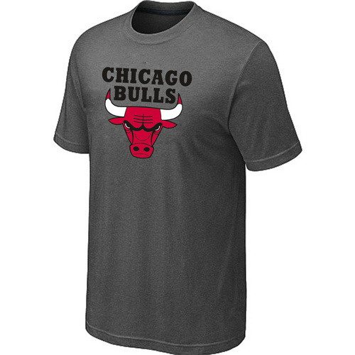 Chicago Bulls Big & Tall Primary Gray T-Shirts