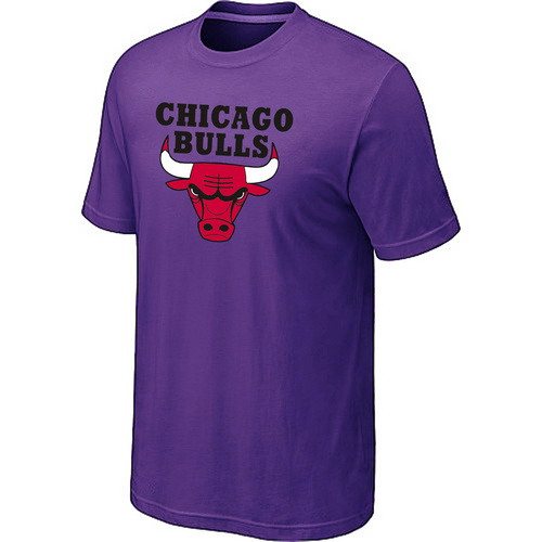 Chicago Bulls Big & Tall Primary Purple T-Shirts
