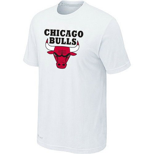Chicago Bulls Big & Tall Primary White T-Shirts
