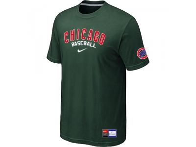 Chicago Cubs D.Green NEW Short Sleeve Practice T-Shirt