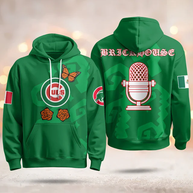 Chicago Cubs Xicago Mexican Heritage Hoodie GREEN JACK BRICKHOUSE.webp
