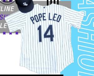 Chicago Pope Leo Xiv Jersey White Sox Pope Shirt