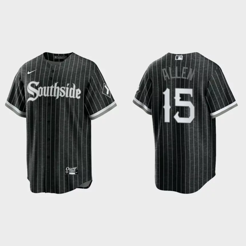 Chicago White Sox #15 Dick Allen 2021 City Connect Replica Jersey – Black