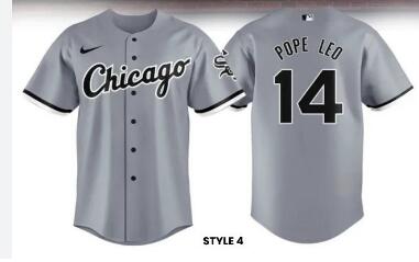 Chicago White Sox Pope Leo XIV Vatican Baseball Jersey at Degeshop