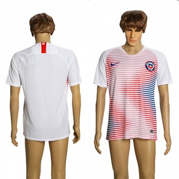 Chile Blank Away Soccer Country Jersey