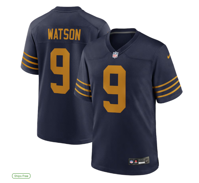 Christian Watson Green Bay Packers Nike The 1923 Classic Game Jersey - Navy