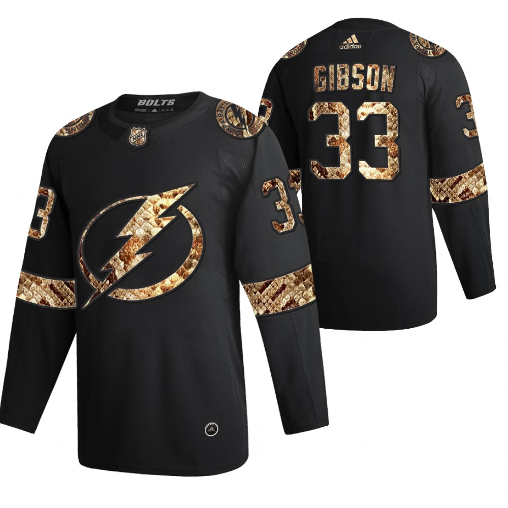 Christopher Gibson Lightning Python Skin Black 2021 Exclusive Edition Jersey