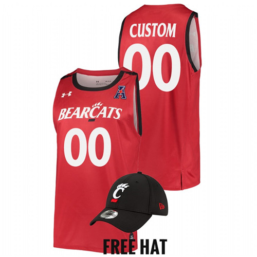 Cincinnati Bearcats Jarron Cumberland College Basketball Red Alumni Jersey Men
