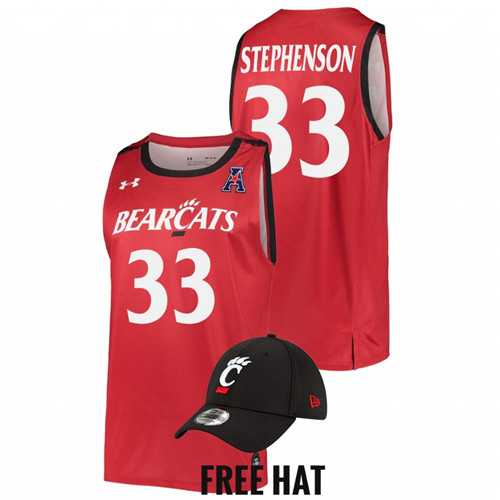 Cincinnati Bearcats Lance Stephenson College Basketball Red Alumni Jersey Men