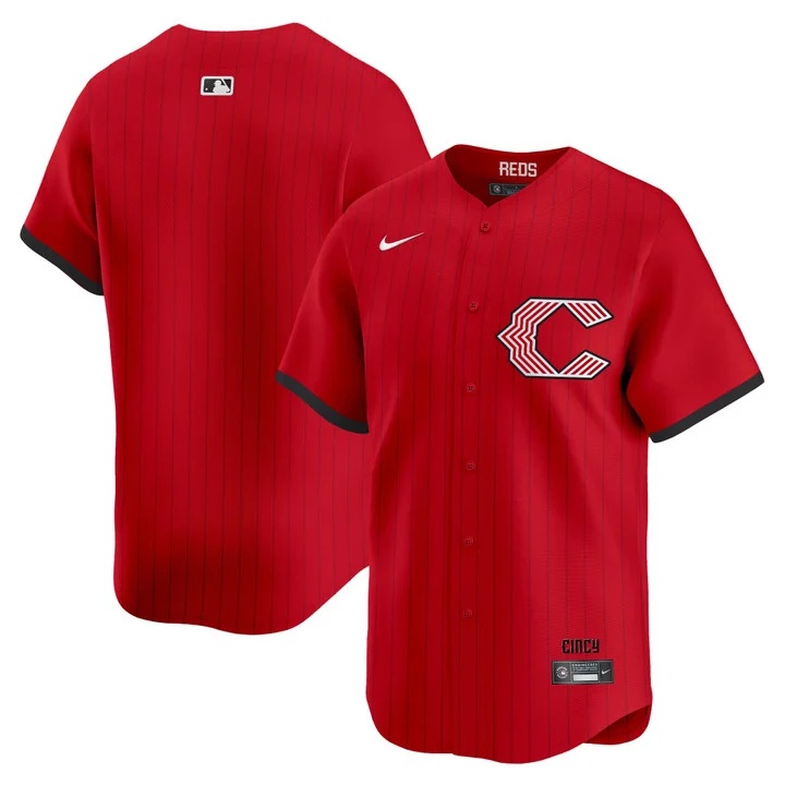 Cincinnati Reds 2026 City Connect Vapor Premier Limited Jersey BLANK