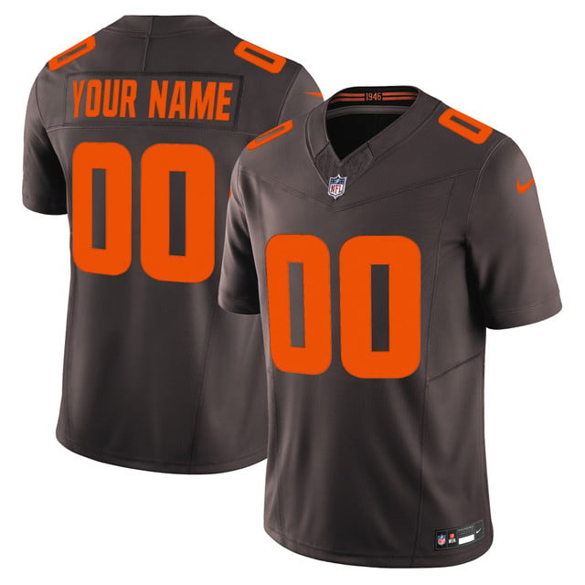 Cleveland Browns 'Alpha Dawg Edition' Vapor Limited Custom Jersey