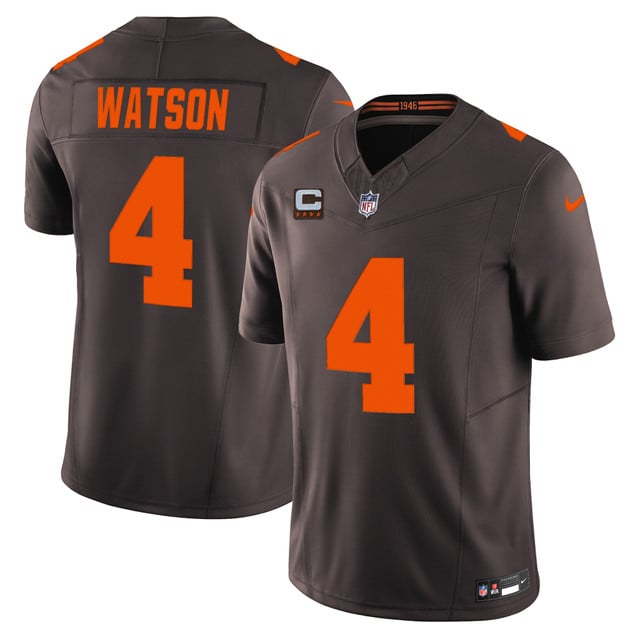 Cleveland Browns 'Alpha Dawg Edition' Vapor Limited Jersey #4 Deshaun Waston