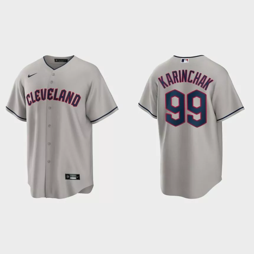 Cleveland Guardians James Karinchak Replica Jersey – Gray
