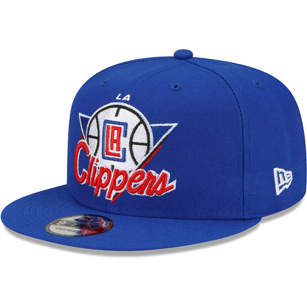 Clippers Blue Snapback Hat --TX