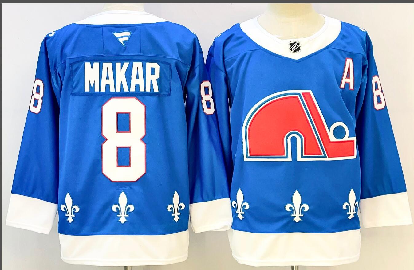 Colorado Avalanche Honour Quebec Nordiques 8 MAKAR