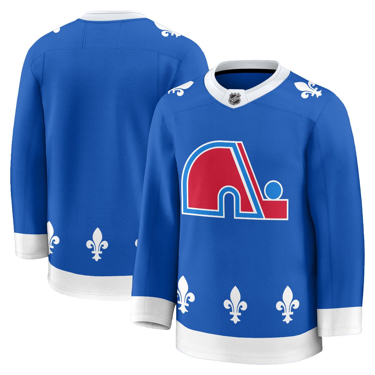Colorado Avalanche Honour Quebec Nordiques Throwback Jerseys blank