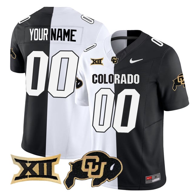 Colorado Buffaloes 2025 Vapor Limited Custom Jersey stripeout
