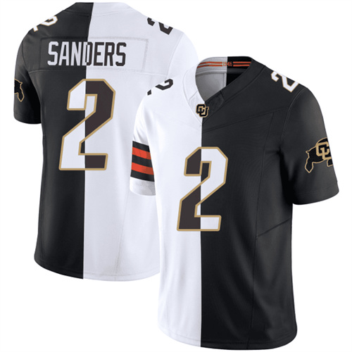 Colorado Buffaloes Split Vapor Limited Jersey - All Stitched Shedeur Sander