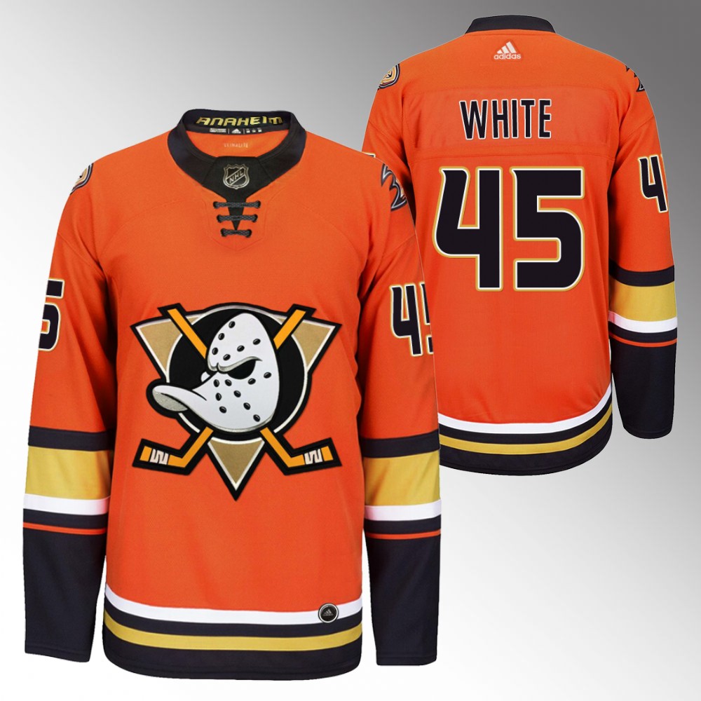 Colton White Anaheim Ducks Alternate Orange Authentic Jersey