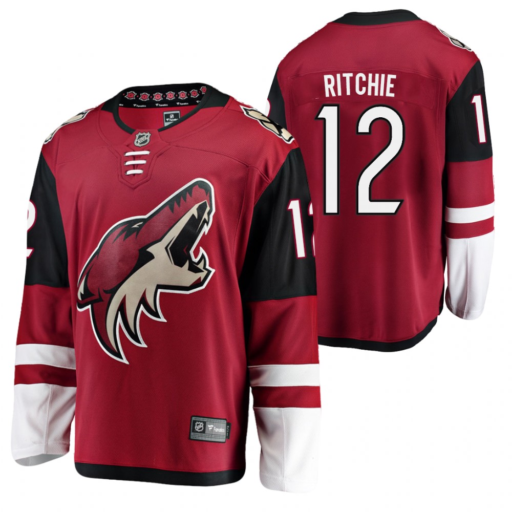 Coyotes #12 Nick Ritchie Red 2022 Home Jersey