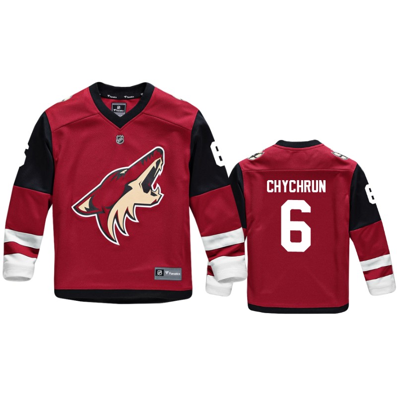 Coyotes Jakob Chychrun Red Replica Player Home Jersey