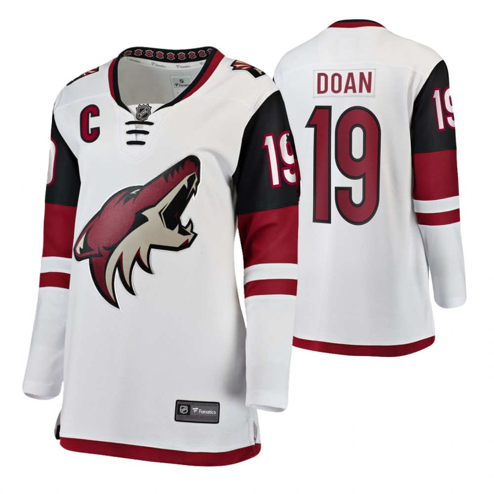 Coyotes Shane Doan Women's Breakaway Player Away Jersey