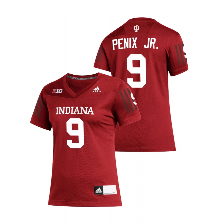 Crimson Women's Indiana Hoosiers Michael Penix Jr. Replica Football Jersey