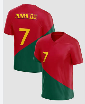 Cristiano Ronaldo Portugal #7 Soccer Jersey