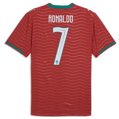 Cristiano Ronaldo Portugal National Team Puma 2026 Home Authentic Jersey 2