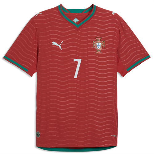 Cristiano Ronaldo Portugal National Team Puma 2026 Home Authentic Jersey