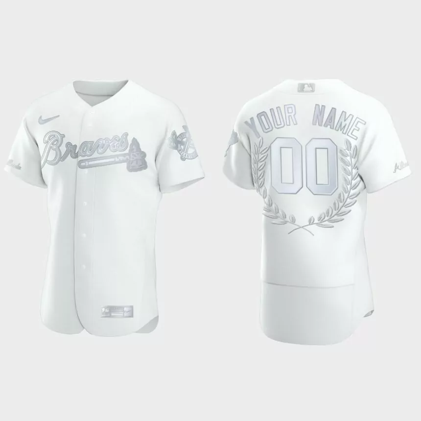 Custom #00 Toronto Blue Jays Awards Collection Jersey – White