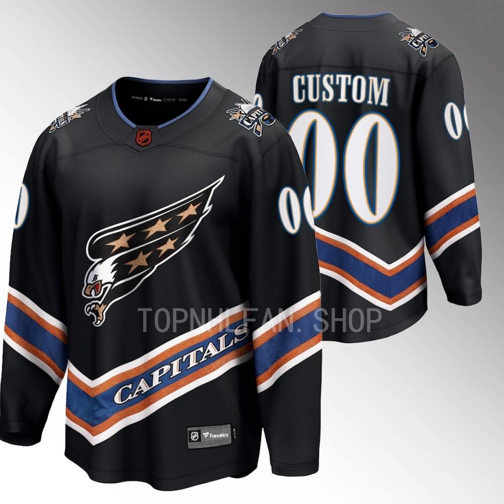 Custom Capitals Special Edition 2.0 Black Jersey Breakaway