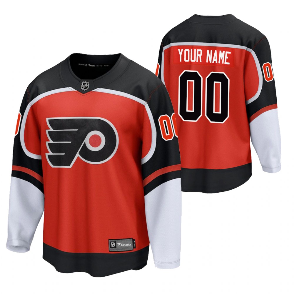 Custom Flyers 2021 Reverse Retro Orange Jersey Special Edition