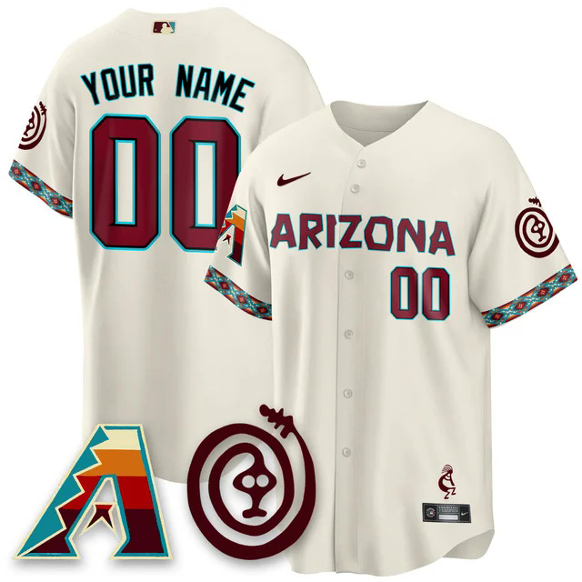 Custom GenderName Arizona Diamondbacks City Connect Concept Jersey V2.webp