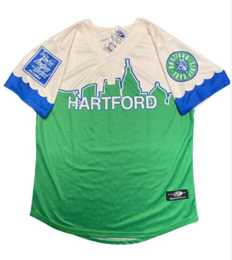 Custom Hartford Yard Goats Baseball Jerseys